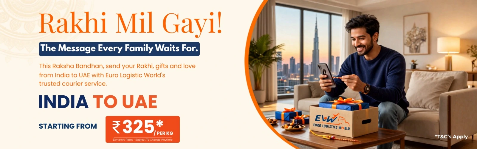 International courier and cargo shipping services